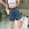 Casual Blue Denim Shorts for Women Stylish Streetwear Loose Comfortable Short Jeans Classic Versatile Everyday Jean Shorts
