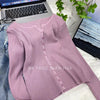 V-Neck Temperament Small Fragrant Wind Women Loose Sweater Sweater All Sweater Coat Special Offer Cardigan