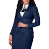 Women's Set Full Sleeve Button Blazer + Skirts Suit Winter Casual Streetwear Two 2 Piece Set Africa OL Work Outfits