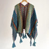 Loose Tassel Jumper Scarf Spring Knitting Pullover Inrregular Ponchos Elegant Cloak Coat Lady Sweater Autumn Winter Tops