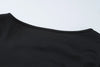 Autumn Winter Women Contrasting Ruffle Hem Mini Dress Elegant O-neck Long Sleeve Bodycon Dresses Street Short Robes