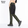 Women Winter Fleece Pants Warm Waterproof Hiking Pants Outdoor Camping Climbing Skiing Soft Shell Windproof Rain Trousers