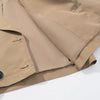 Brown Trench Coat Woman Long Sleeve Urban Solid Cropped Women's Trench Coat Casual Classic Jackets Outerwears