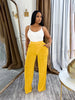 Women High Waist Wide Leg Pants Streetwear Casual Active Trousers