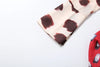 Sexy Single-Breasted Dress Women Silk Scarf Strap Patchwork Full Sleeve Polka Dot Print Hottie Music Festival Bodycon