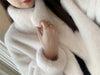 Autumn Winter Female Lamb Wool Faux Fur Tops Coat Women Stand Collar Short Fur Jacket Ladies Long Sleeves Plush Outerwear