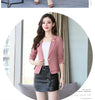 Spring Autumn Jackets Women Blazer 2026New Solid Slim Office Short Blazer Women Elegant Single Button Formal Blazer Coat