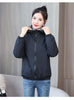 Add Velvet Padded Coat Women Winter Hooded Outerwear Ladies Warm Cotton-Padded Jacket Overcoat Short Female Top