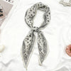 Paisley Print Tie-Dye Triangular Scarf Headcloth Women Lightweight Neckerchief All-Matching Scarfs Jeans Belt