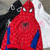 Gothic Dark Spider Print Hooded Cardigan Loose Sweater Jacket Women