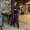 Street Pu Leather Women Long Coat Y2K Solid Belt Lapel Pocket Full Sleeve Female Jacket Autumn Winter Lady Outwear