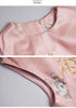 Spring Autumn Suit Dress Women 2 Piece Set Women Jacquard Dress Beading Straight Pencil Dress Short Jacket for Women Suits