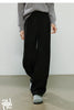 Women's Casual Pants Winter Cashmere-like Fleece-lined Tapered Thick Warm Trousers