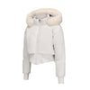 Women's Bomber Jacket Hooded Cropped Coat Winter Jacket Woman Cool Warm Clothes Coffee Black White Clothing XXL