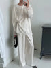 Women's Satin Short Dress Patchwork Lace Trim Crew Neck Long Sleeve Loose Dresses Spring Lady Casual Daily Chic Streetwear