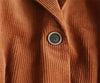 Spring Autumn Corduroy Short Jacket Versatile Women's Casual Coat 5XL Large Size Solid Loose Female Corduroy Outwear