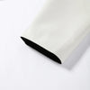 Chic Women Cropped PU Leather Jacket Stand Collar Wide Flare Sleeve Asymmetrical Wrap Open Front Coat Autumn Loose Jackets