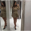 Elegant Stripe Blazer Women Loose Full Sleeve Stand Collar Single Breasted Coats Female Spring Outwear Lady