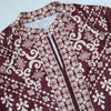 Ramdan Eid Print Jalabiya Muslim Women Zipper Long Dress Robe Dubai Abaya Outfits Kaftan Ethnic Islam Clothing Caftan Dresses