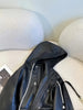 plus Size Black Hooded Motorcycle Style Leather Jacket Women Versatile Leather Coat