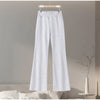 Zipper Plush Jacket Long Pants Lady Set Solid Color Lapel Jackets High Waist Slim Bell-Bottom Trousers Casual Women's Sets