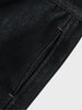 Winter Jeans Women Vintage Thick Fleece‑Lined Denim Wide Leg Pants Casual Versatile Long Trousers Daily Outfit