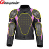 Woman Motorcycle Jacket Winter Warm Windproof Clothing Body Riding Safety Coat Built-in Protective Pads and Thermal Liner JK-64