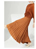 niche design pleated pants for women loose casual wide leg elastic waist trousers spliced tide straight 2DB2555