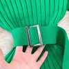 Turtleneck Sexy Wrap Hips Knitted Dresses Women Autumn Winter Long Sleeve Bodycon Sweater Dress with Belt