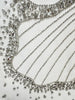 High Street Designer Women's Long Sleeve Crystal Diamonds Beaded Long Maxi Dress