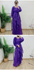 Ruffles Pleated Dress Women Round Neck Flare Sleeves Solid Maxi Belt Dresses Party Spring 2AA1502