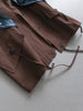 Safari Style Flowing Stand Collar Scarf Ribbons Long Sleeves Top Autumn Korean Style Solid Color Women's Coats