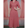 Western-style Women's Dress Spring Autumn Female Temperament Long-sleeved Dresses Korean Shrinking Slim Dress