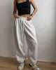 Autumn Women's Gray Sports Pants with Elastic 80% Cotton Jogging Vintage Classic Brown Sweatpants for Women