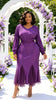 Womens Plus Size Pleated Elegant Maxi Long Sleeve Dress with Sequin Belt and Patchwork Hem for Wedding Guest
