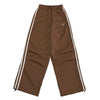 Harajuku Vintage Baggy Pants Women Striped Pocket Elastic High Waist Wide Leg Pant Casual High Street Sweatpant Trousers