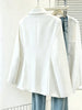 Women's Blazer – Slim Fit Short Design Jacket, Office Casual Workwear for Petite