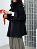 Temperament Short Trench For Women Lapel Single Breasted Solid Color Pockets Design Coat Spring Autumn 2Z2225