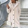 Autumn Long Winter Coat Woman Flannel Coat Women Warm Ladies Fur Teddy Jacket Female Plush Teddy Coat Oversize Outwear