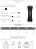 Double-Breasted Decoration Pants Women Metal Ring Tassel Elastic Waist Autumn Street Daily Hottie Bell-Bottom