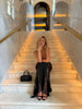 Black Lace Sheer Long Dress For Women Autumn Sexy Hollow Side Slit Maxi Dresses Party Club Bodycon Elegant Dress