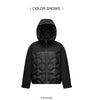 Women Down Jacket Waterproof Windproof Stain Resistant Lightweight Build 90 Percent Down Fill Panelled Design Winter