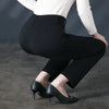 Black Women's High Waist Stretch Suit Pants, Slim Trousers, Purple Green Brown Pantalones, Asian Size M-6XL