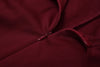 Sexy Maxi Dress Women Shoulder Padded Zip Wrapped Bandage Long Sleeve Slit Elegant Solid Office Simple Skinny Bodycon