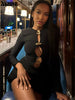 Autumn Winter Women Sexy Night Club Mini Wrap Hollow Out Party Dress Elegant Evening Short Dress Long Sleeve