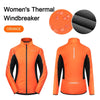 Winter Women Cycling Jackets Thermal Fleece Biking Clothes Bicycle Road Bike Windbreaker Mtb Reflective Jacket for Women