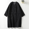 Oversized Women Parkas Collarless Long Sleeve Single-breasted Ladies Winter Coat Casual Thick Warm Outerwear Overcoat