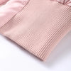 Wool Collar Hooded Cotton Women's Jacket Zipper Elastic Hem Long Sleeve Pocket Women Winter Coats Autumn Short Jacket For Ladies