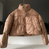 Winter Clothing Parkas Women's Outwear Short Coats Korean Rhinestone Coat Ladies Thickened Warm Cotton Puffer Jackets