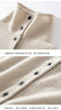 Autumn Women's Cardigan 100% Cashmere Knitted Sweater Chic Tops Female Causal Turtleneck Collar Loose Size Jacket Coat